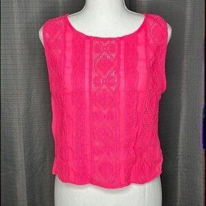 Abercrombie & Fitch XS Hot Pink tank top